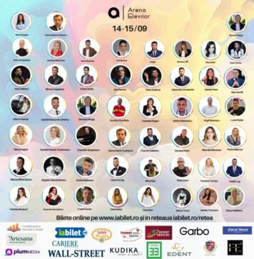 Arena Elevilor – cel mai mare eveniment vocațional, dedicat elevilor, se desfășoară pe 14 și 15 septembrie, la Circul Metropolitan București!