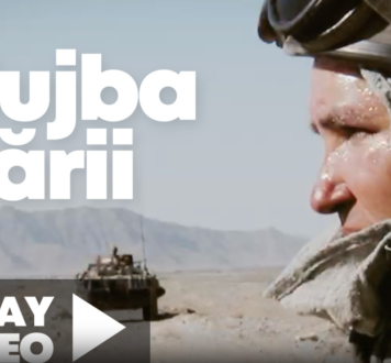 VIDEO Nicolae Ciucă presents the cover of the book „In the Service of the Country” in a clip with images from the front line