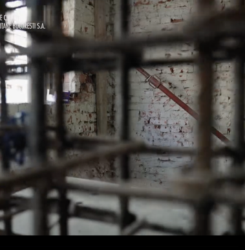 VIDEO/ S-a turnat placa de beton aferentă parterului la imobilul din strada Baltagului nr. 17