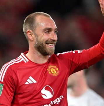 Mijlocaşul Christian Eriksen nu s-a gândit niciodată să plece de la Manchester United