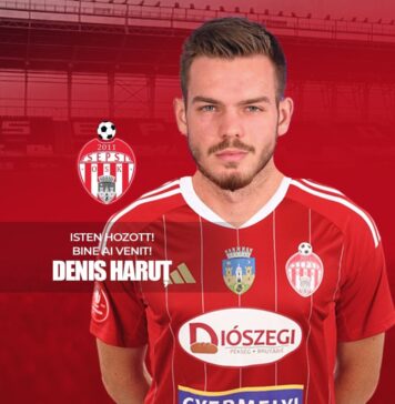 Denis Haruţ a semnat pentru Sepsi OSK