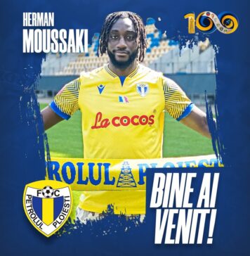 Petrolul Ploieşti l-a achiziţionat pe atacantul congolez Herman Moussaki