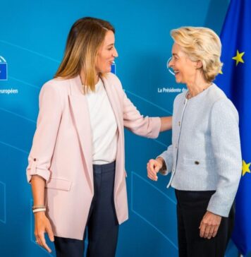 Meeting between Roberta Metsola and Ursula von der Leyen ahead of tomorrow’s Conference of Presidents