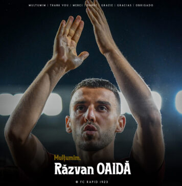 Rapid a reziliat contractul cu Răzvan Oaidă de comun acord