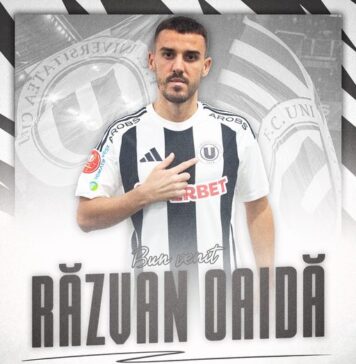 Răzvan Oaidă a semnat pentru Universitatea Cluj