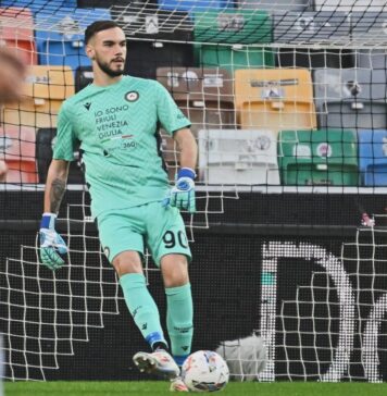 Răzvan Sava a apărat un penalty la debutul său la echipa Udinese, în Cupa Italiei