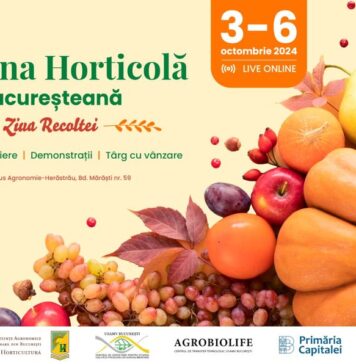 Peste 150 de expozanţi, la Toamna Horticolă Bucureşteană – Ziua Recoltei