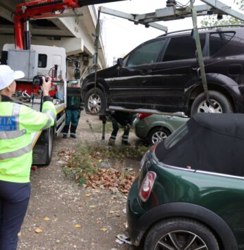 Poliția Locală Sector 2 a ridicat alte mașini abandonate pe domeniul public