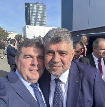 Aladin Georgescu (PSD MH): Am fost astăzi alături de președintele Marcel Ciolacu la depunerea dosarului de candidatură pentru alegerile prezidențiale, un pas ferm pentru ca România să fie un stat puternic și stabil