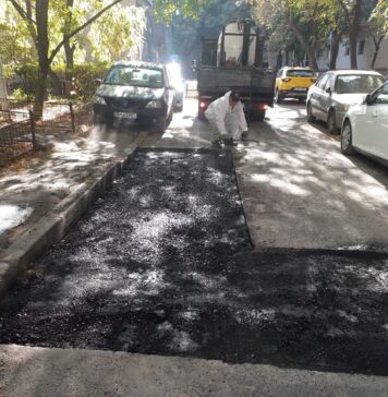 Carosabilul de pe strada Mihail Sebastian, reabilitat pentru siguranța tuturor