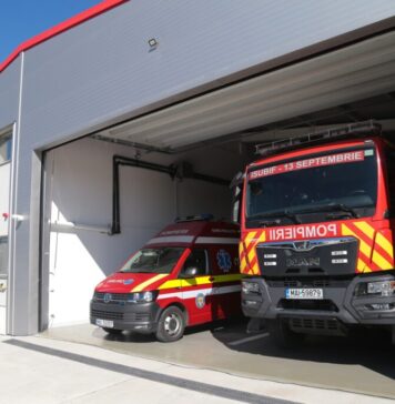 O nouă subunitate de pompieri, deschisă în localitatea ilfoveană Cornetu