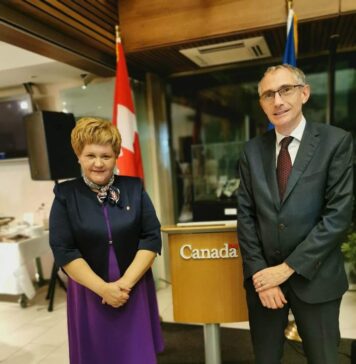Oana Marciana Ozmen (PNL), la un eveniment dedicat femeilor din domeniul nuclear din Canada și România, organizat de Ambasada Canadei în România, Bulgaria și Republica Moldova