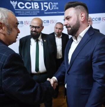 Vlad Popescu Piedone, alături de Cristian Popescu Piedone la cea mai importantă reuniune a comunității de afaceri din Sectorul 5, organizată de Camera de Comerț și Industrie a Municipiului București