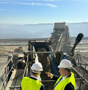 Ministrul Energiei, Sebastian Burduja, a inaugurat Grupului 5 Rovinari de 330MW, modernizat după o investiție de peste 120 de milioane de euro