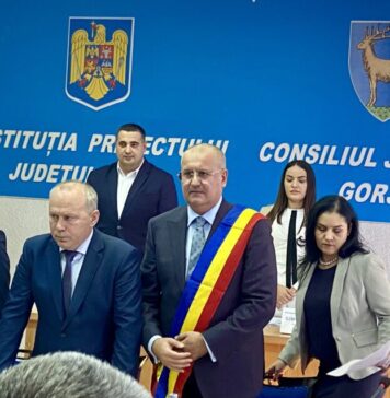 Cosmin Popescu a depus jurământul pentru un nou mandat de Președinte al Consiliului Județean Gorj: Mă simt profund onorat și recunoscător pentru încrederea și sprijinul pe care mi le-ați acordat