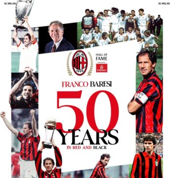 AC Milan şi-a inaugurat Hall of Fame-ul cu Franco Baresi