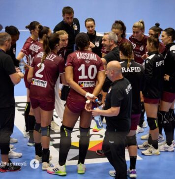 Handbal feminin: CS Rapid, învinsă de Odense, în Liga Campionilor