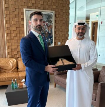 Romanian Ambassador to UAE – meeting with Undersecretary Saood Abdulaziz Al Hosani
