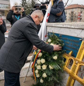 Nicolae Ciucă: Am onorat azi, la Brașov, sacrificiul celor care, în 15 noiembrie 1987, au avut curajul să se ridice împotriva opresiunii regimului comunist
