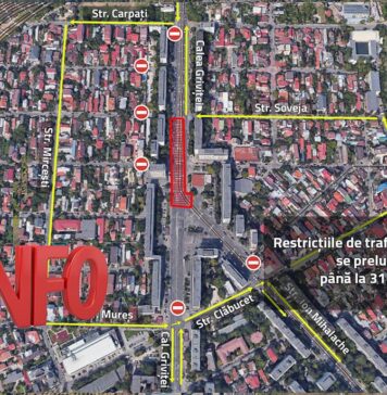 Lucrări la Magistrala de metrou M6: Restricțiie de trafic rutier în zona 1 Mai se prelungesc