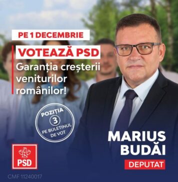 Marius Budăi (PSD): Dacă PSD va fi la guvernare, în următorul mandat legislativ pensia medie va crește cu 48%