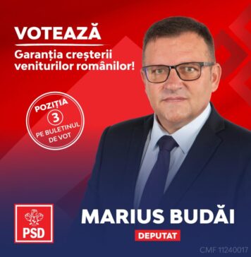 Marius Budăi: Opriți prin vot refacerea Alianței Austerității PNL-USR Indiferent cine va fi ales președinte, România va trebui condusă de un guvern competent!