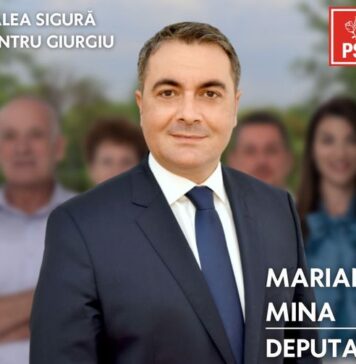 Marian Mina (PSD): Vă mulţumesc, stimaţi giurgiuveni, în numele echipei PSD Giurgiu, pentru încrederea şi susţinerea pe care ni le-aţi acordat, prin vot, la primul tur al alegerilor prezidenţiale!