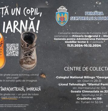 Campania ,,Încalță un copil, de iarnă!”, în Sectorul 2