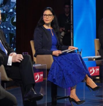 Antena 3, făcută KO de Ana Birchall: Banii furaţi de Dan Voiculescu trebuie recuperaţi de statul român, a spus aceasta la dezbaterea lui Gâdea