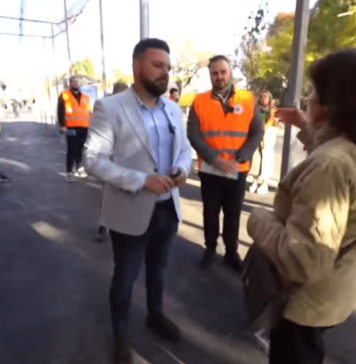 Vlad Popescu Piedone, primarul Sectorului 5, pe teren, pentru a verifica stadiul lucrărilor demarate pe Calea Rahovei