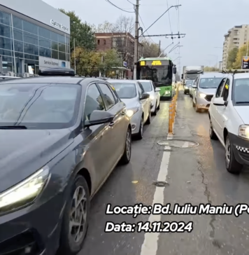 VIDEO/ Benzile unice pentru transportul public, raiul șoferilor din București. STB face apel la ei să nu le mai blocheze