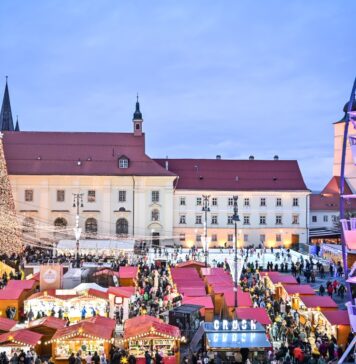 Târgul de Crăciun de la Sibiu se deschide vineri seară/ Sibiu Christmas Shuttle, curse din Bucureşti
