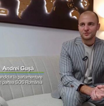 INTERVIU Andrei Gușă, candidat la parlamentare din partea SOS România: Ne-am pierdut demnitatea națională și speranța spre viitor!Români – trageți țara înapoi din mocirla în care a ajuns!
