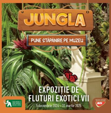 Expoziţie de fluturi exotici vii la Muzeul Antipa
