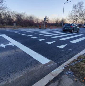 Trecerile de pietoni pe bulevardul Sisești, înălțate