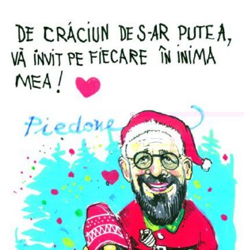 Cristian Popescu Piedone: Să credeți în Moș Crăciun, să păstrați tradițiile din strămoși și să nu uitați că Dumnezeu ne iubește pe toți!