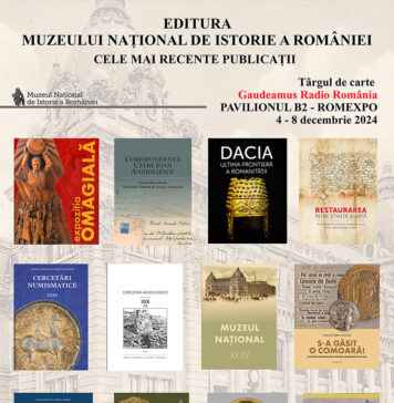 Muzeul Naţional de Istorie a României participă la Târgul de carte Gaudeamus 4-8 decembrie 2024