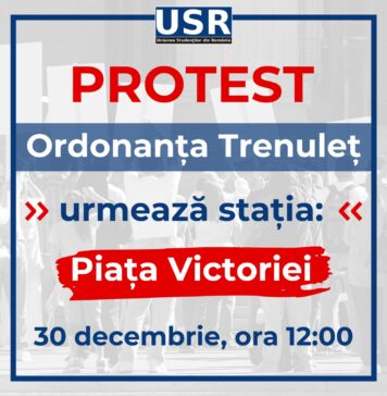 Uniunea Studenților anunță protest în fața guvernului: ”Studenții refuză să fie sacrificați în numele unor politici fiscale care ignoră nevoile generației viitoare”