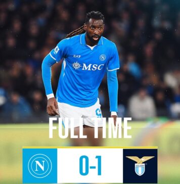 Napoli, învinsă acasă de Lazio, în Serie A