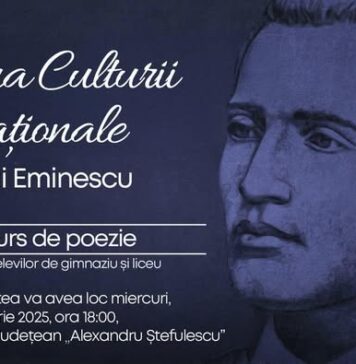 PNL Gorj organizează cea de-a doua ediție a concursului de poezie dedicat poetului nostru nepereche, Mihai Eminescu