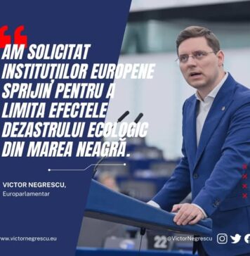 Victor Negrescu, despre dezastrul ecologic din Marea Neagră: Sute de păsări, zeci de delfini și mii de viețuitoare marine au murit, iar ecosistemul a fost contaminat cu substanțele ajunse în apă