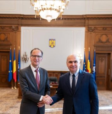 Președintele Senatului, Ilie Bolojan, întrevedere cu Ambasadorul Germaniei în România, E.S. Peer Gebauer