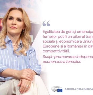 Gabriela Firea: Egalitatea de gen și emanciparea femeilor pot fi un pilon al transformării sociale și economice a Uniunii Europene și a României
