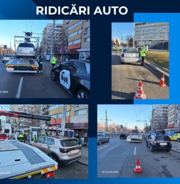 Poliția Locală Sector 2 a demarat un demers pentru ridicarea vehiculelor staționate ilegal