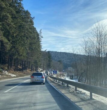 Trafic intens pe sensul de coborâre dinspre Braşov spre Ploieşti al DN1