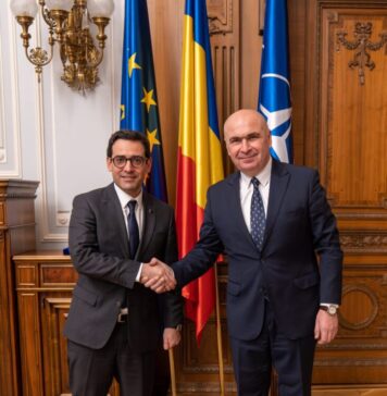 Președintele Senatului, Ilie Bolojan, întâlnire cu Vicepreședintele Executiv al Comisiei Europene, Stéphane Séjourné