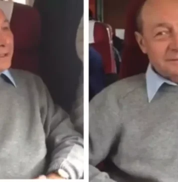 Băsescu se plimbă cu trenul și laudă schimbările ce au avut loc în mandatul său: „Am satisfacție!”