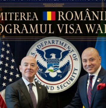 Eveniment de oficiere, la Washington, a intrării României în programul Visa Waiver
