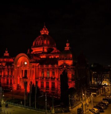 Over 100 buildings in Romania to light up in red for European 112 Day