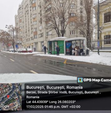 Continuă codul galben de ninsoare în București. Primăria Sectorului 1 asigură circulația rutieră pe toate cele 1207 străzi din sector